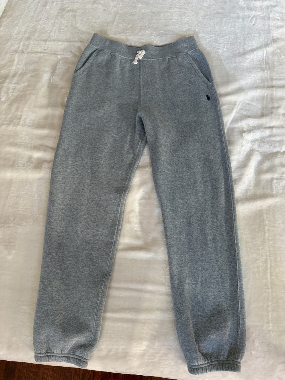 Ralph Lauren Kids Heather Gray Jogger Sweatpants